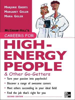 cover image of Careers for High-Energy People & Other Go-Getters